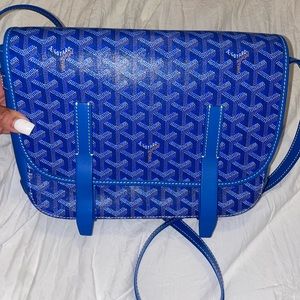 Goyard flap cross bag